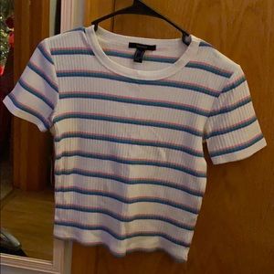 A striped forever 21 top